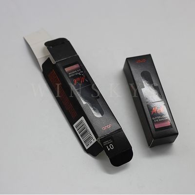 качество  OEM Black and Gold Rectangle Makeup Brush Tube Cardboard Recyclable Luxury Custom Shipping Boxes завод